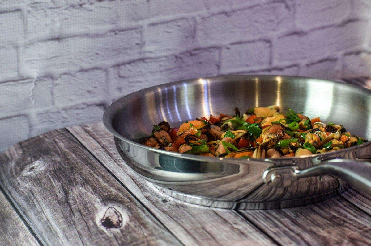 Accolade Stainless Steel 24cm/9.5" Non Stick Fry Pan Skillet