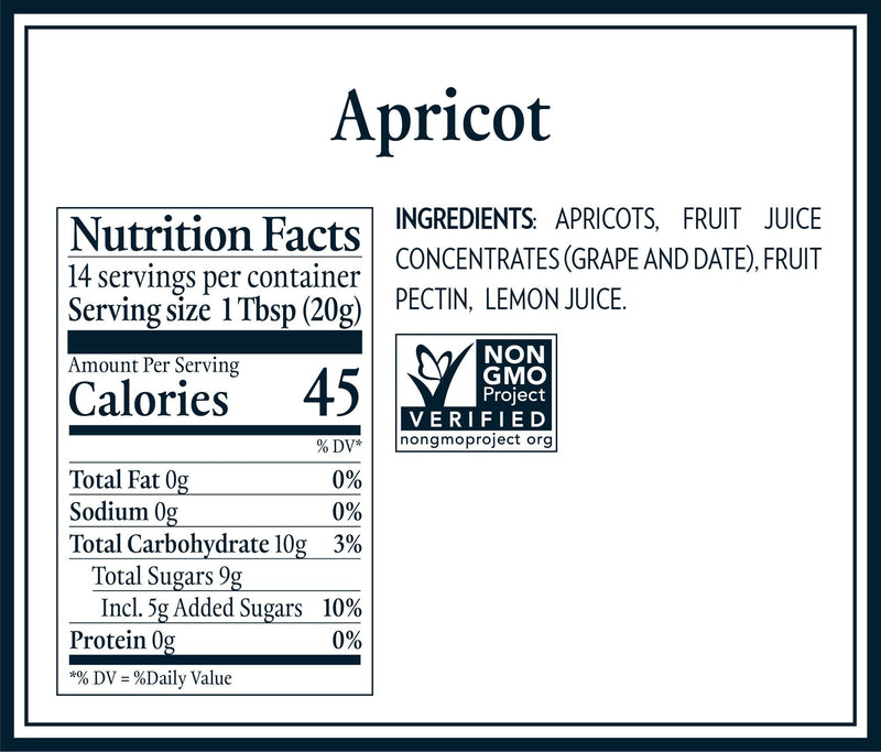 Abricot Luxury Fruit Spread 225ml
