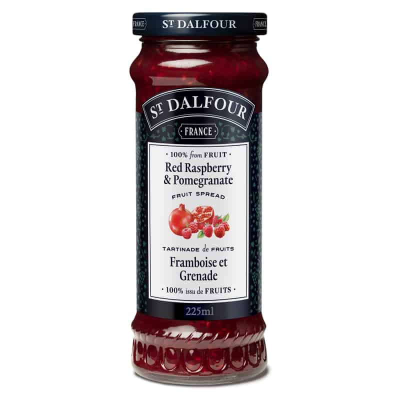 Red Raspberry and Pomegranate Fruit Spread 225ml
