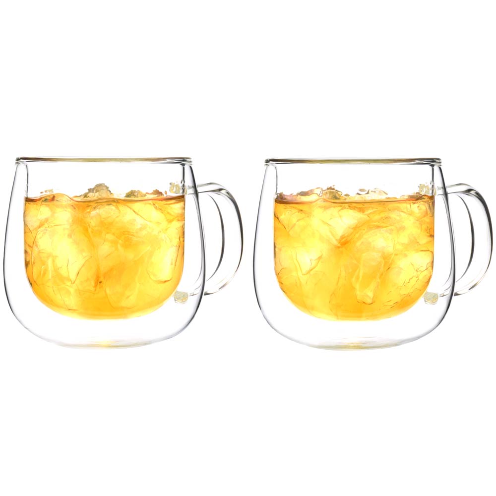 FRESNO Double Wall Glass Tea & Coffee Cups