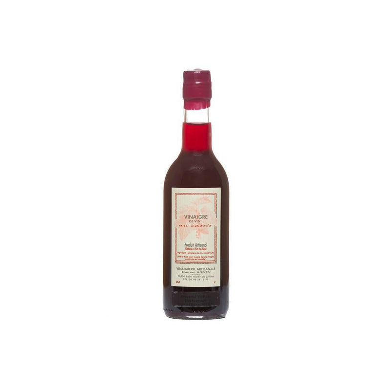 Laurent Agnès red wine vinegar with blackcurrant 250 ml